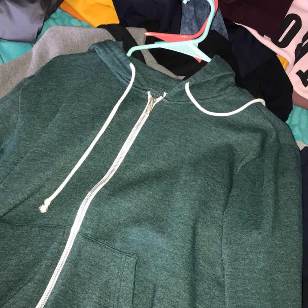 Green sweater